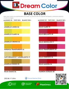 Muestrario oficial Base Color