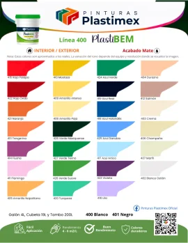 Muestrario oficial Plastibem