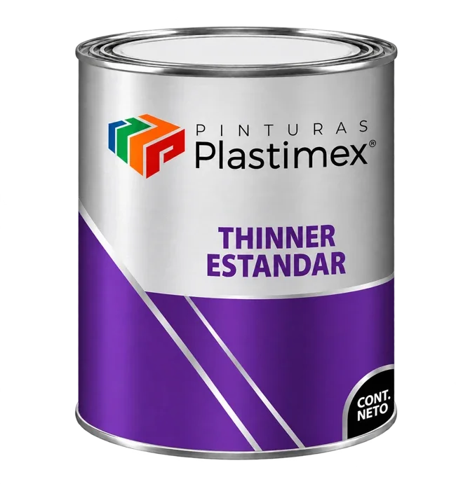 Vista ampliada del envase de Thinner Estándar