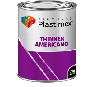 Envase de Thinner Americano