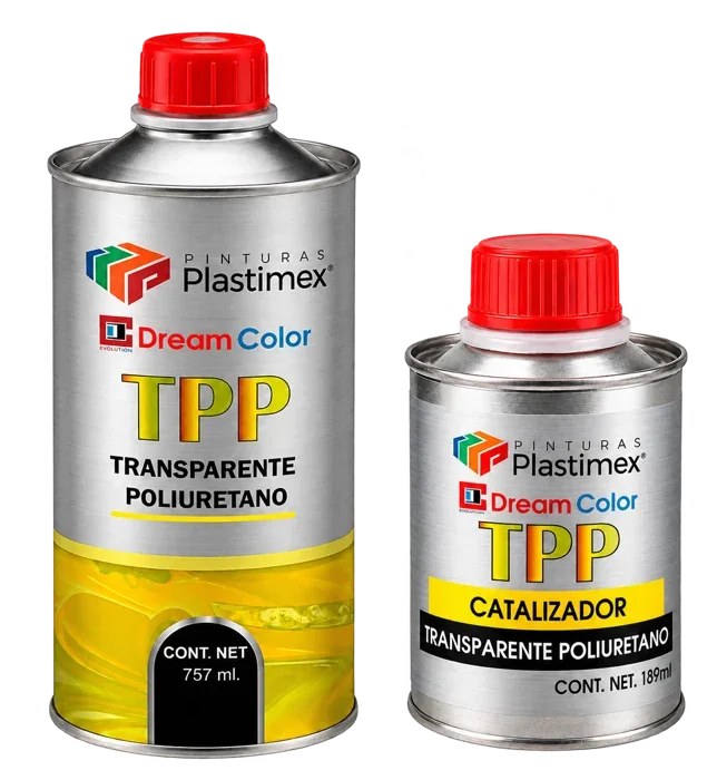 Vista ampliada del envase de Kit Transparente TPP