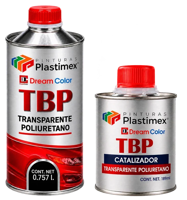 Vista ampliada del envase de Kit Transparente TBP