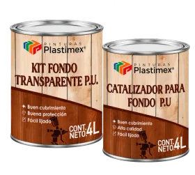 Envase de Kit fondo transparente P.U/ KPU