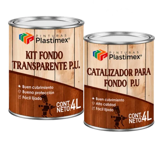 Envase de Kit fondo transparente P.U/ KPU