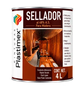 Envase de Sellador altos sólidos al 48 %