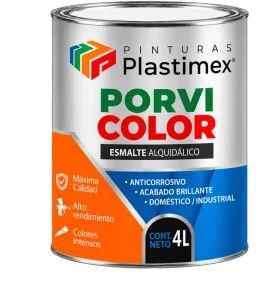 Envase de Porvicolor Esmalte Alquidálico